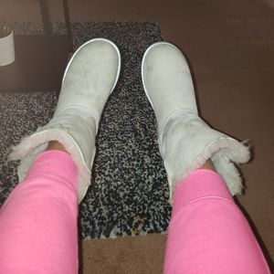 Light blue ugg boots